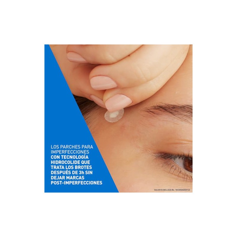 CeraVe Parches Anti Imperfecciones, Transparentes e Invisibles Sobre la Piel