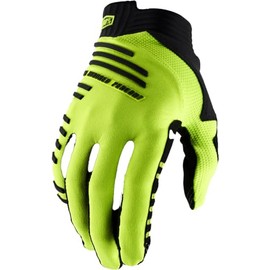 100% R-CORE S Unisex Gloves Neon Yellow
