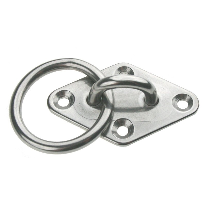 ARBO-INOX® - Eye plate - with ring - stainless steel