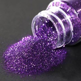 Mermaid Glitter Cosmetics Violet Valkyrie ~ Make-Up & Body Glitter 1oz jar