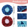 2 PCS Shower Cap Satin Bonnet Sleep Bonnets for Women,