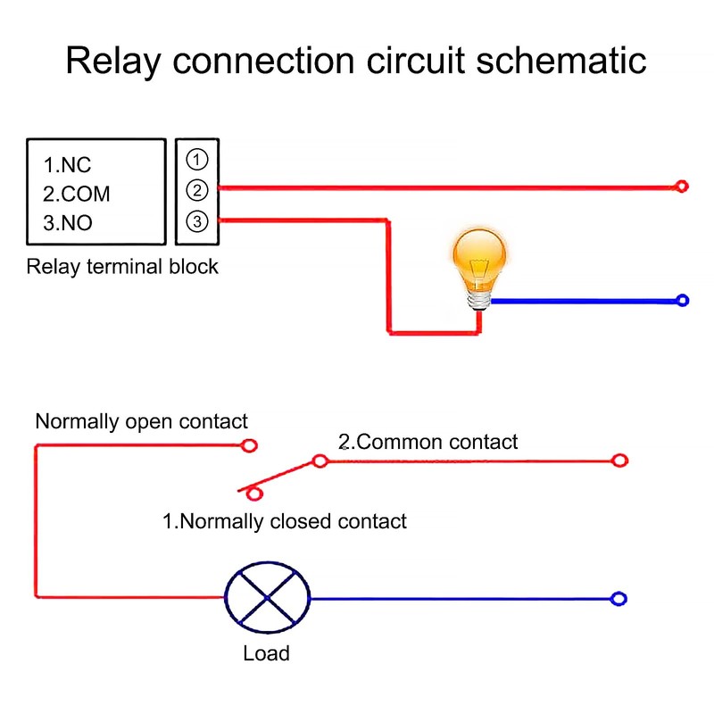 ATNSINC 4pcs 12V 4 Channel Relay Module with Optocoupler Isolation