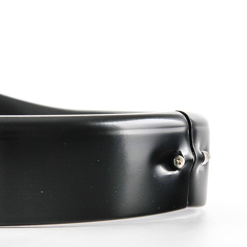 VOSICKY 7" Headlight Waterproof Trim Visor Trim Ring Visor (Black)