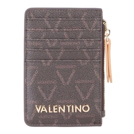 VALENTINO Unisex Lady Re Accessory-Travel Wallet, Moro / Naturale