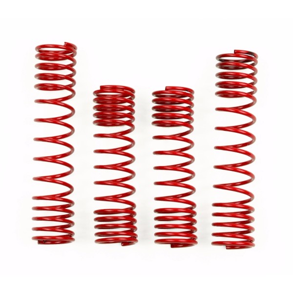Traxxas® Rustler® Tuned Red H/D Progressive Springs VXL XL-5 Brushed