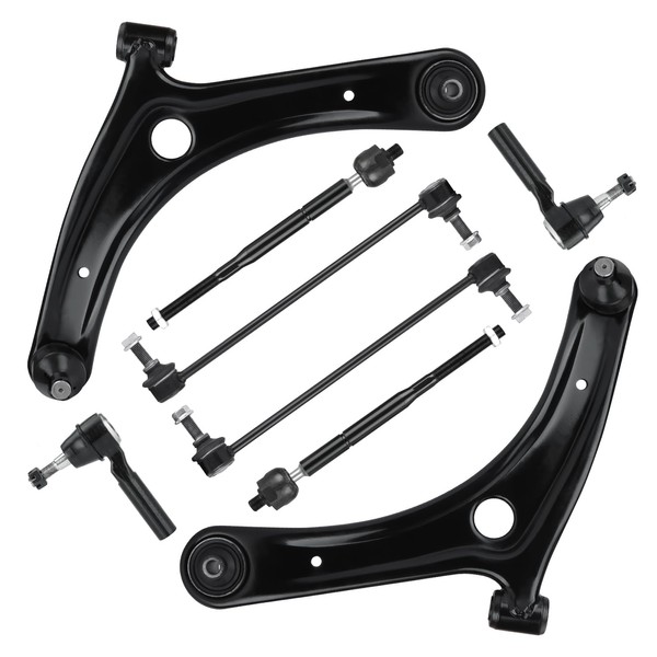 Front Lower Left Control Arms with Ball Joint Kit Suspension