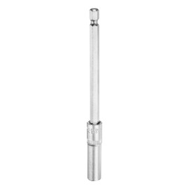 HARFINGTON 1/4" Power Nut Driver Drill Bit 7mm Metric Hex Nut Setter Quick-Change Socket Wrench Screw CR-V Steel Nut Impact Driver Adapter for Screwdriver Power Tools