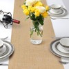 10 Pack Burlap Table Runners 12 x 71 Inch Rustic