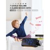 Mesqool Projection Alarm Clock for Bedroom Ceiling Digital Clock Projector