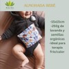 MALIKA - AlmohadaCompresa para Beb - Elaborada con Semillas de