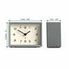 NEWGATE® Henry Desk Clock | Contemporary Rectangular Design | Posh