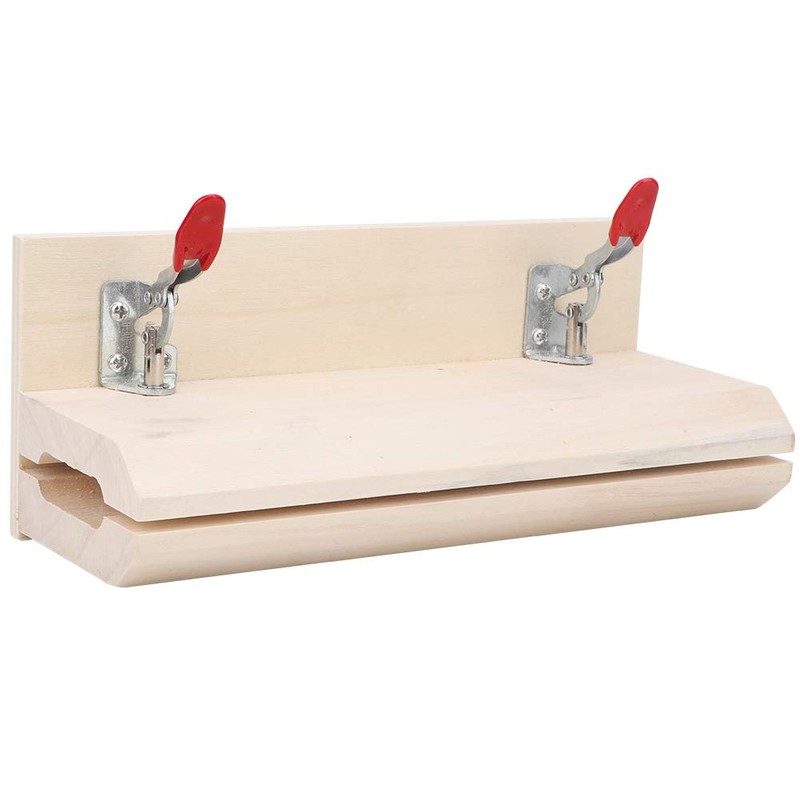 Professional DIY Wooden Leather Work Craft Clip Leathercraft Clamp Table