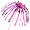 Kingsie 100 Pcs Cocktail Picks Disposable Bling Fringe Fruit Picks