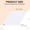 Sourcing Map 300 Count Diamond Paper Piecing Templates for Quilting,