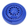 Jeanoko 1-13mm Drill Storage Box Round Shape Hard Plastic Drill