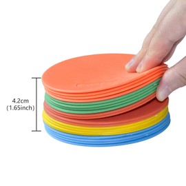 Eco Walker 20 x Mini Floor Markers 10 cm Nursery Nursery Multicolor