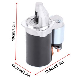 Slakerbe Starter Motor Compatible with Kia Soul 2010-2012 Rio 2012 Starter for Accent 2012-2013 Veloster 2012-2013, Starter 12V 0.9KW 8 Teeth 36100-2B100 36100-2B100RU 1195239