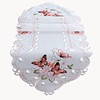 Raebel OHG Tablecloth 40 x 140 cm Oval Champagne Butterflies