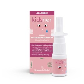 Kidsner Kidsner, Albert C The Allergy Nasal Spray | Relieves the symptoms of acute allergic rhinitis (sneezing, runny or blocked nose) | Child-friendly | 10 ml