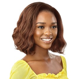 Outre Converti Cap Wig Deluxe Cap Lays Flat heat Resistant Fiber High Tex CELESTIAL WAVES (DR2/GDNHNBL)