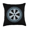 Wheel Throw Pillow