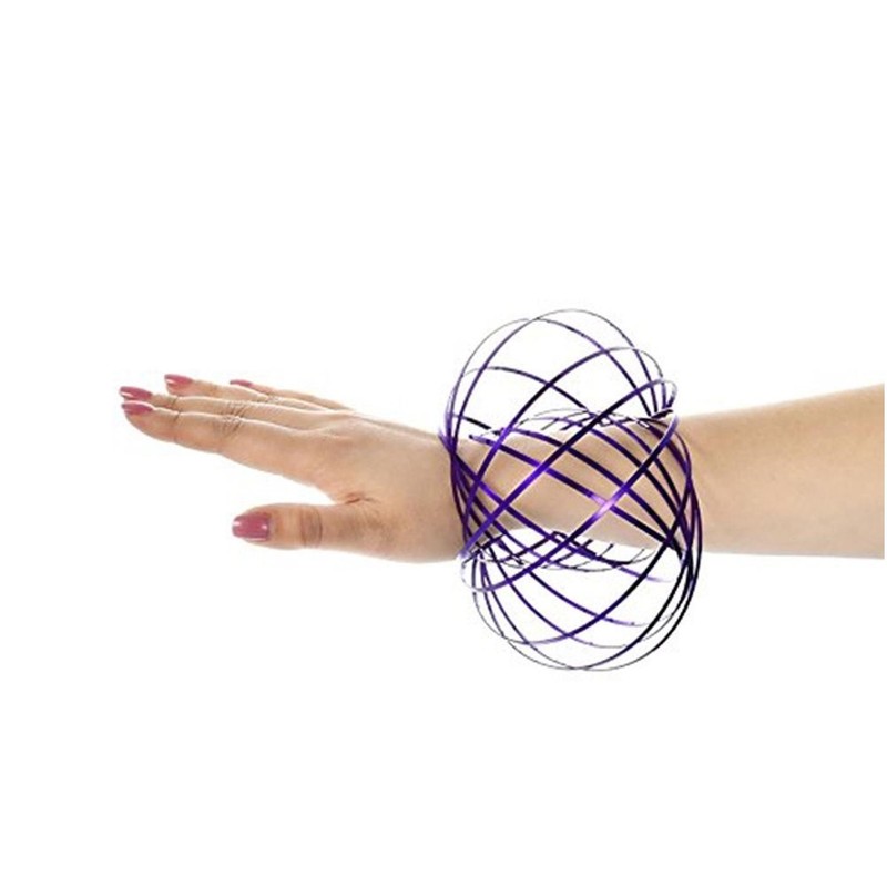 SHATCHI Infinity Arm Spring Slinky Juggle Dance 3D Magic Flow
