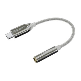 Yinyoo USB C Audio Adapter KBEAR T1 Type C to 3.5mm HiFi Headphone Adapter, Realtek ALC5686 High Performance DAC, 3.5mm Headphone Jack for Headphones, DAC Music Player