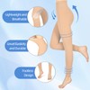 Wegitcs Compression Pantyhose for Women & Men, Footless 20-30 mmHg