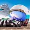 4 Pieces Ski Snowboard Goggle Cover Sleeve, Goggle Cover Microfiber