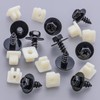 Rexka 10 Sets Fender Liner Bumper Cover Screw Nylon Grommet