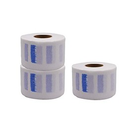 3 Rolls Barber Paper Neck Strips, Neck Protection Paper Strips,for Salon Haircut