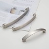 10 x Brushed Nickel Kitchen Door Drawer Pull Handles (128mm)