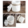 Innovative Resin Cotton Swab Toothpick Box Holder Jewelry Storage Container