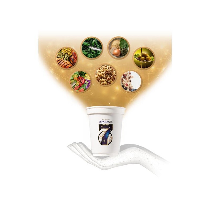 (현대Hmall)약사한끼 7첩반상 아침 식사대용 쉐이크 세븐프로골드 1주분(14포) (Hyundai Hmall) One
