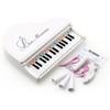 Amy&Benton Piano Keyboard Toy for Kids 31 Keys White Multifunctional