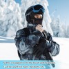 Amexo Ski Mask, Warm Windproof Balaclava, Motorcycle, Breathable and Elastic