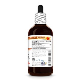 Grapefruit (Citrus x Paradisi) Dry Peel Tincture, Made in Hawaii, Raw Materials, All Natural, Vegan, Pure Liquid Extract - 4 fl.oz