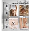 Shower Holder No Drilling with Suction Cup Holder Shower Head