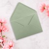 50 Mini Envelopes - Eucalyptus (Green) - 5.2 x 7.6