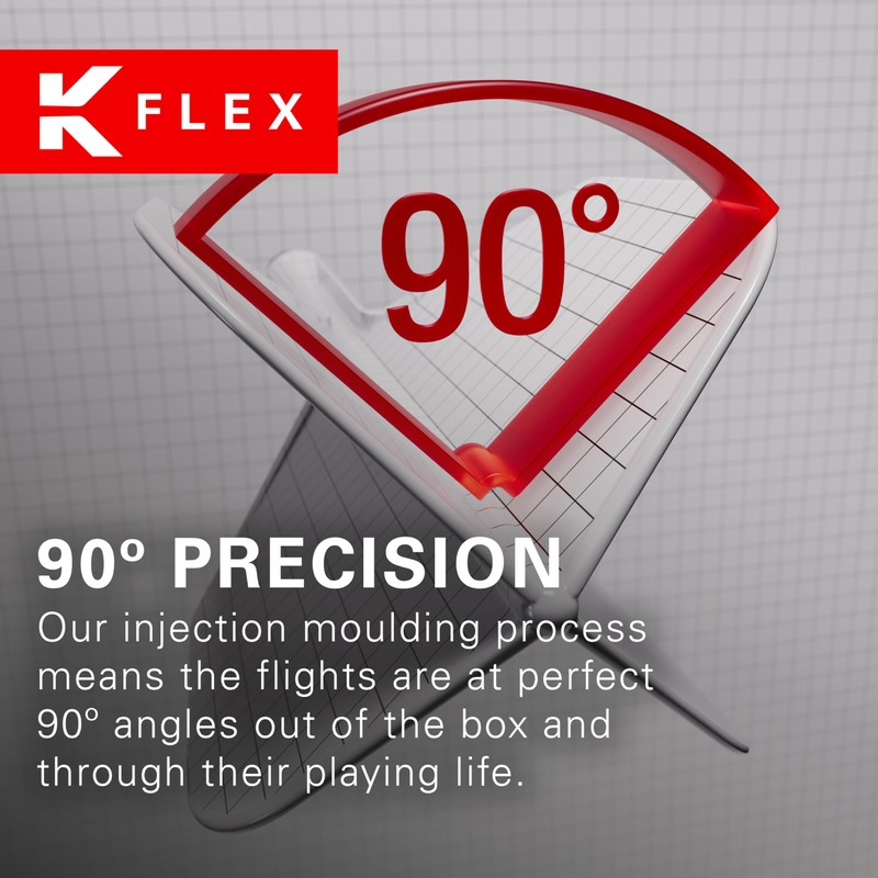 TARGET Darts K Flex Integrated Dart Flight And Shaft, No.6
