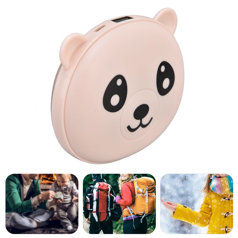 Hand Warmer Mini Portable Double Sides Heating USB Rechargeable Winter