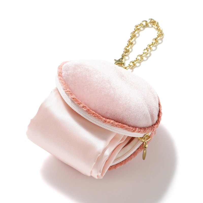 Francfranc Bag Charm Eco Bag Macaron Pink, Pink
