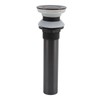 Bathroom Basin Sink Drain Brass Stainless Steel Pop Up Draining