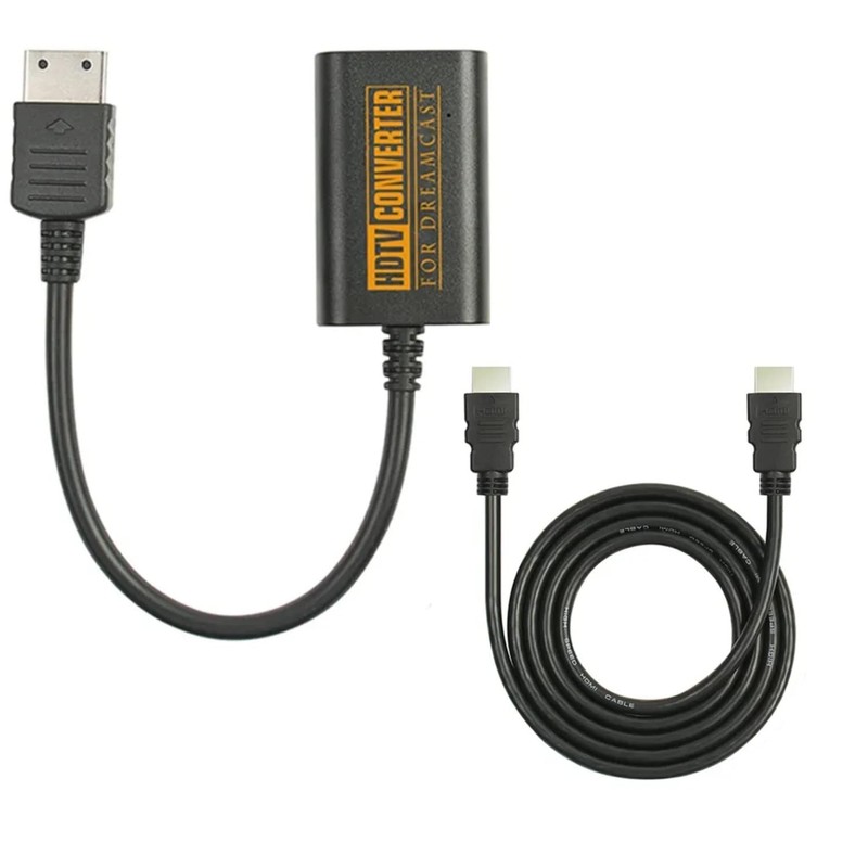 GrinGrin Dreamcast HDTV Adapter Dreamcast to HDMI Converter with HDMI