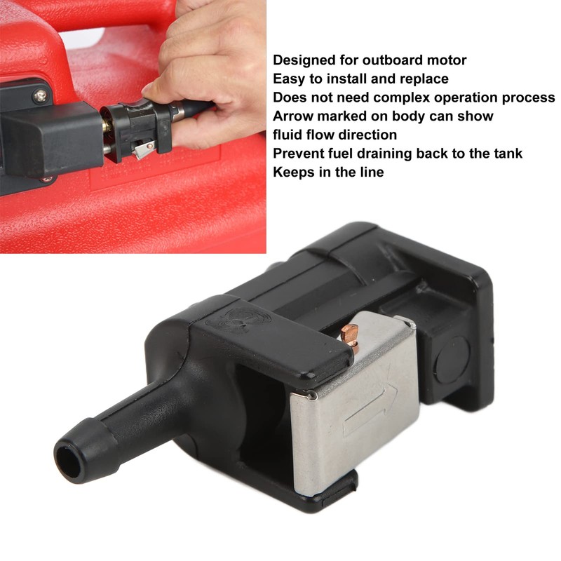 Yctze Boat Fuel Line Quick Coupling Plastic Engine Fuel Line