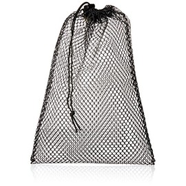 Equinox Nylon Mesh Stuff Bag, 11" x 16", Black
