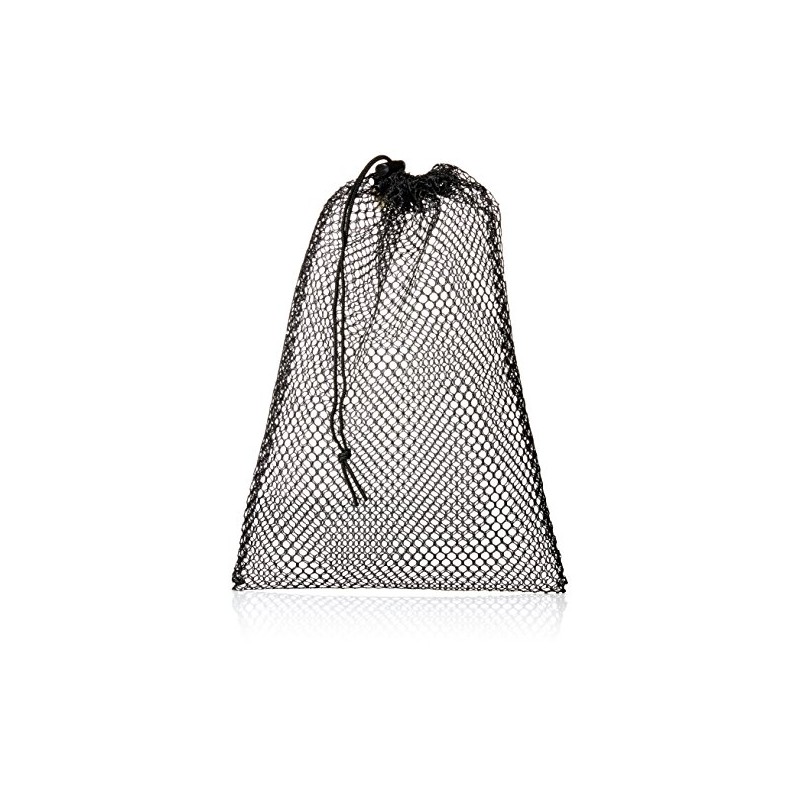Equinox Nylon Mesh Stuff Bag, 11" x 16", Black