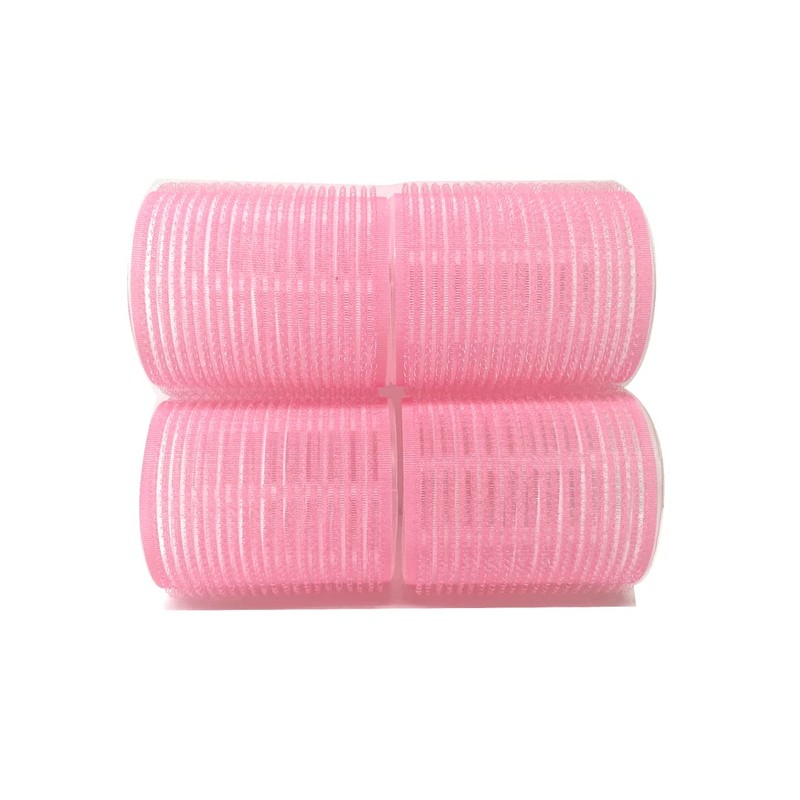 X-Large Self Stick Hair Grip Curlers Rollers -4PC ASSORTED