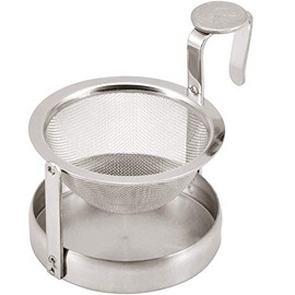 Nagao Tea Strainer, Rotating Type, 18-8 Stainless Steel, 2 inches (5 cm), Made in Japan