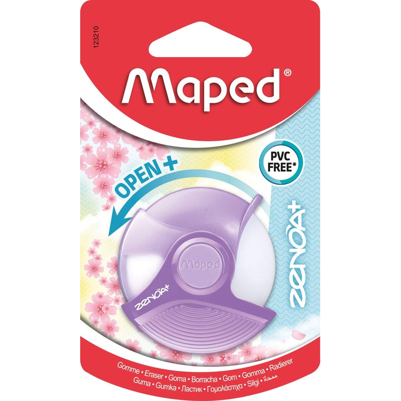 Maped Zenoa Plus Eraser (Assorted Colours)